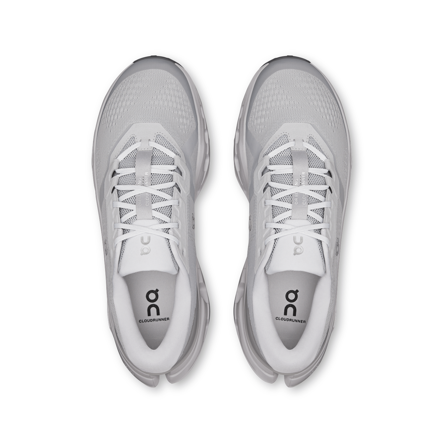 On Running 04. MENS FOOTWEAR - MENS SHOES - MENS SHOES RUNNING Men's Cloudrunner 3 GLACIER | ALLOY