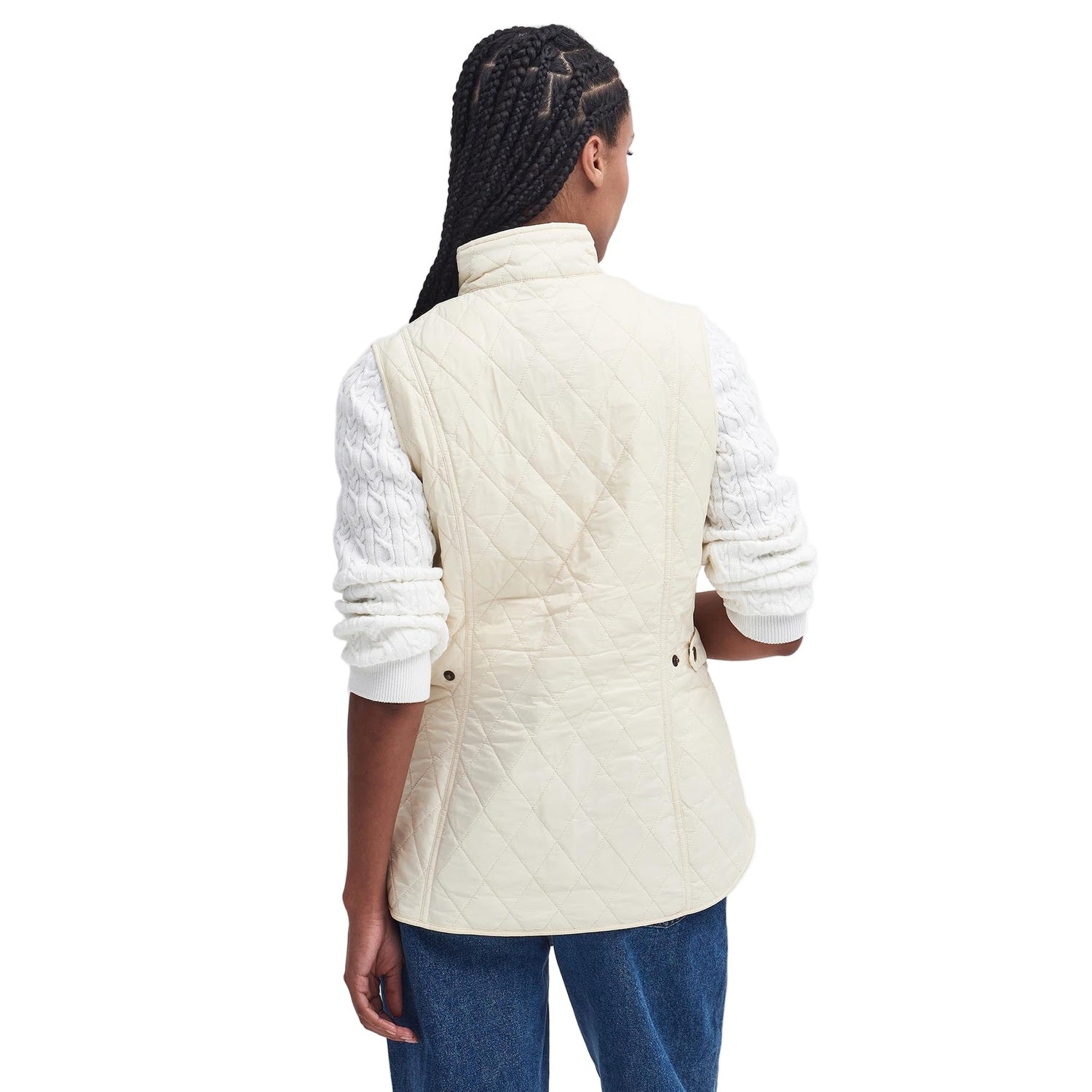 Barbour 02. WOMENS APPAREL - WOMENS VEST - WOMENS VEST INSULATED Women's Otterburn Gilet SUMMER PEARL