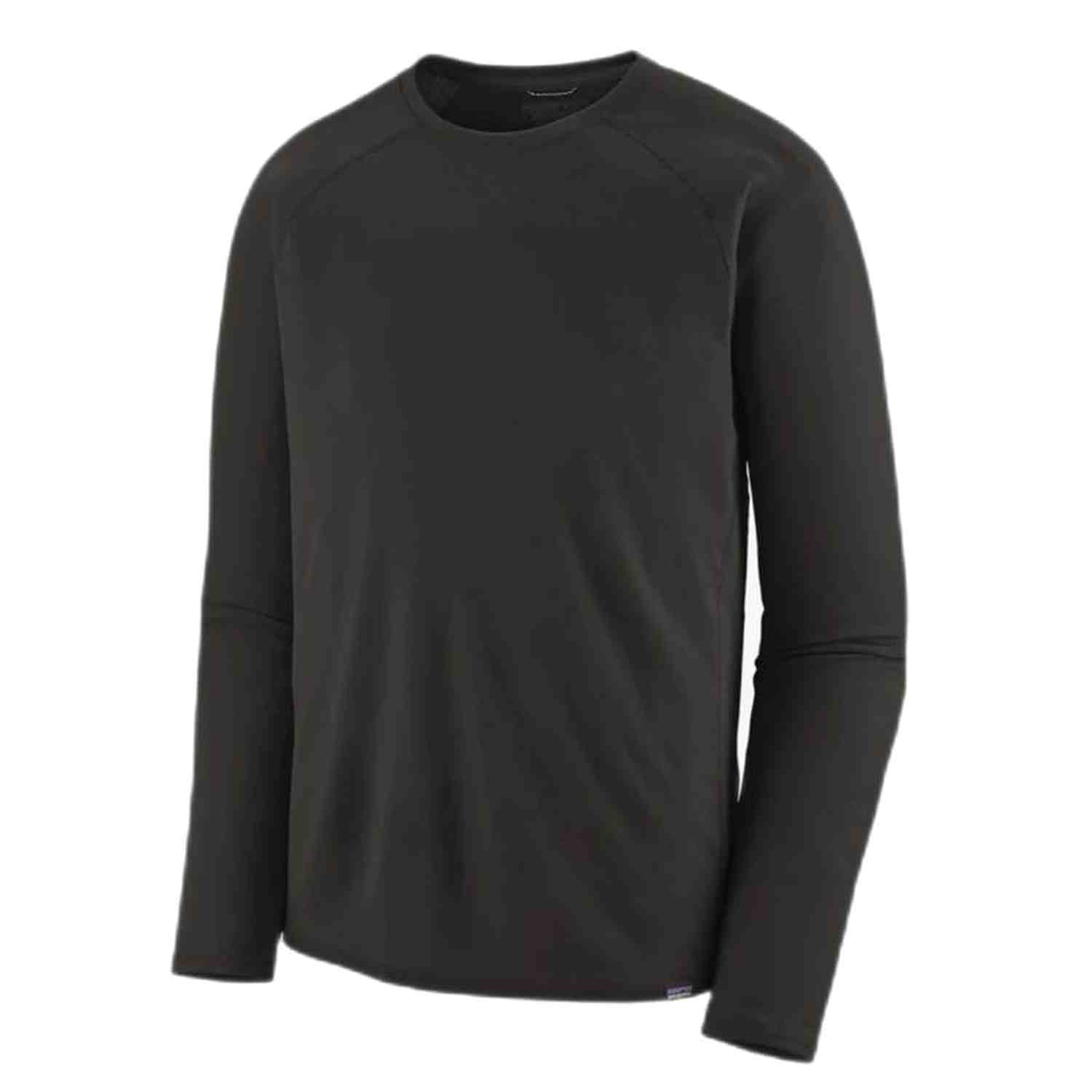 Patagonia 01. MENS APPAREL - MENS SKI - MENS THERMAL TOPS Men's Capilene Midweight Crew BLK BLACK