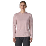Patagonia 02. WOMENS APPAREL - WOMENS LS SHIRTS - WOMENS LS HOODY Women's Capilene® Cool Daily Hoody QVLT QUIET VIOLET