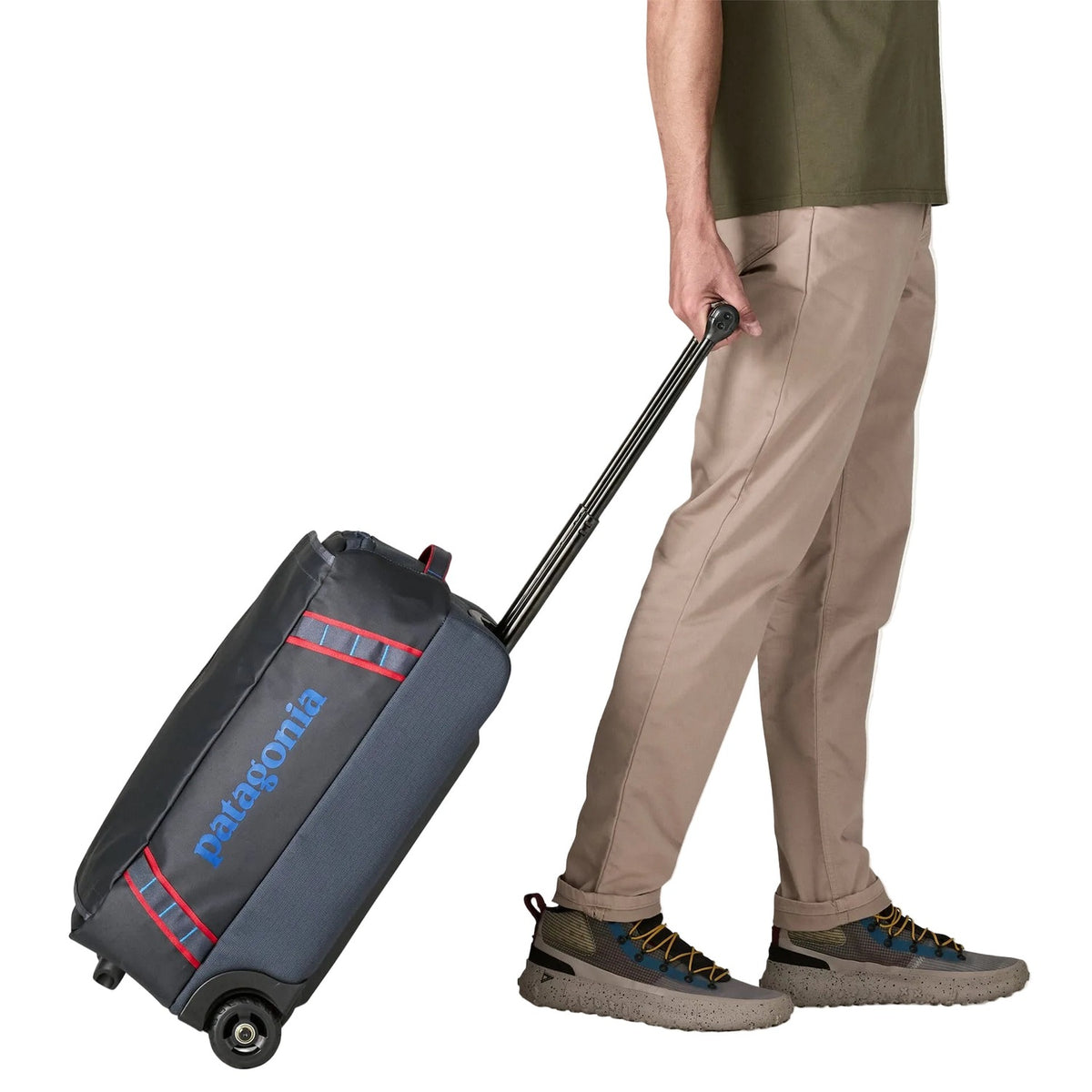 Black Hole Matte Wheeled Duffel 40L