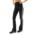 Splits59 02. WOMENS APPAREL - WOMENS PANTS - WOMENS PANTS ACTIVE Women's Raquel High Waist Supplex Flare 30" BLACK|WHITE