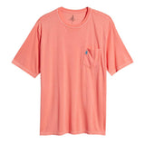 johnnie-O 01. MENS APPAREL - MENS T-SHIRTS - MENS T-SHIRT SS Men's Dale 2.0 Pocket T-Shirt FIESTA