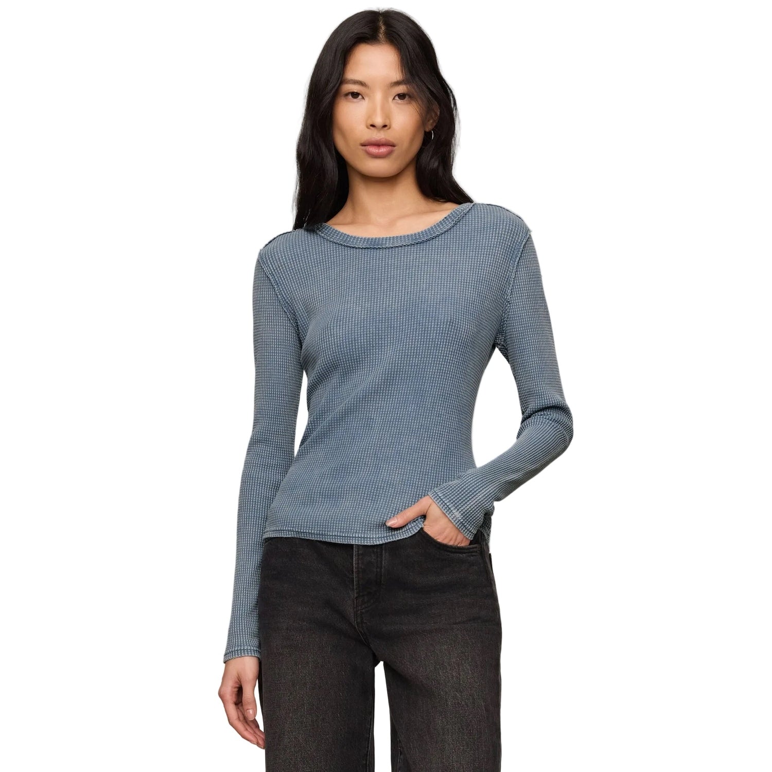 Women’s Arlet Mini Thermal Top Z Supply - MNB MINERAL BLUE