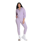 SPANX 02. WOMENS APPAREL - WOMENS HOODIES|SWEATERS - WOMENS PO Q ZIP Women's AirEssentials Half Zip VERBENA