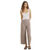 Women's London Check Wide Leg Pants