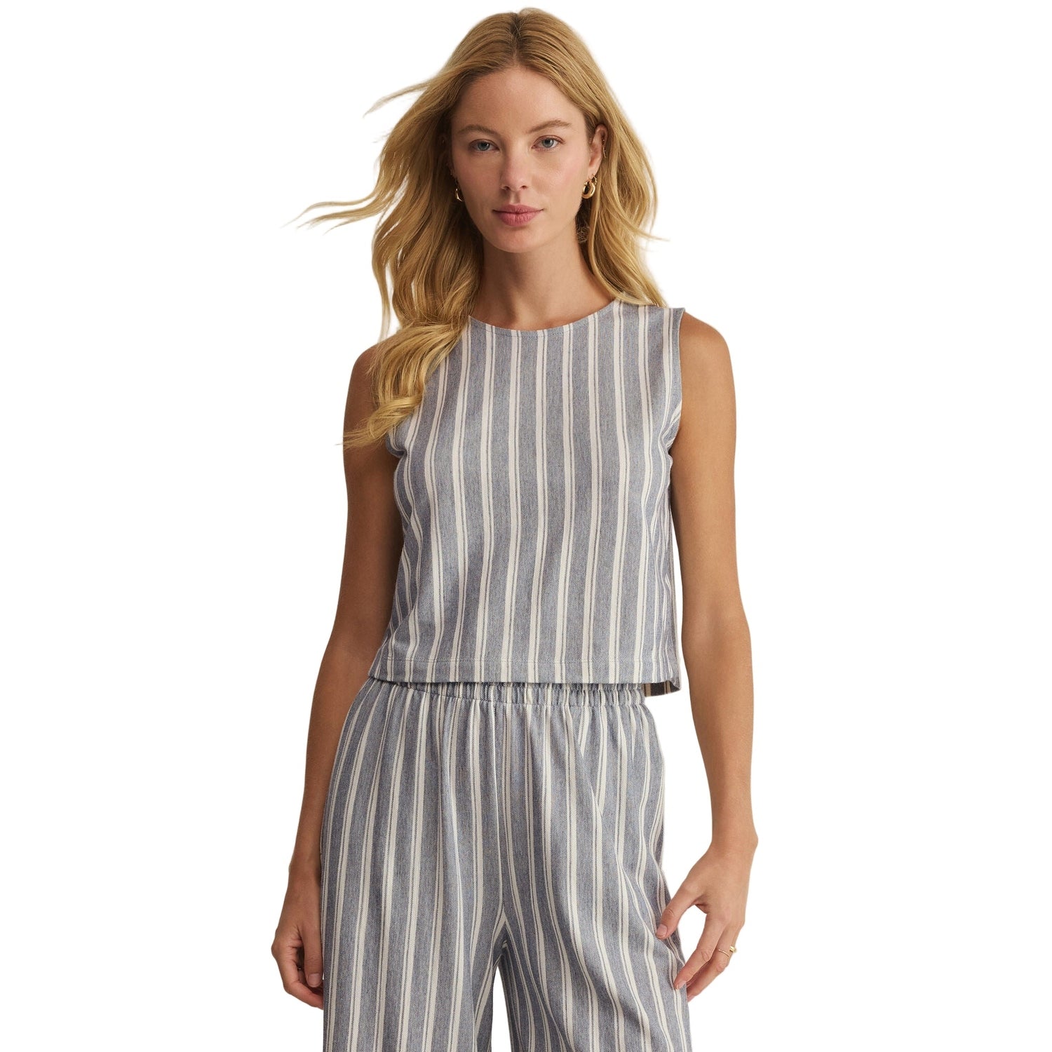 Women’s Sloane Knit Striped Top Z Supply - SUS SUMMER STONE