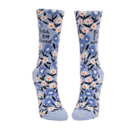 Blue Q 06. SOCKS - WOMENS SOCKS - WOMENS SOCKS GIFT Women's Bitch I Am Relaxed Crew Socks