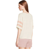 Women's Sunwashed Slub Varsity Tee