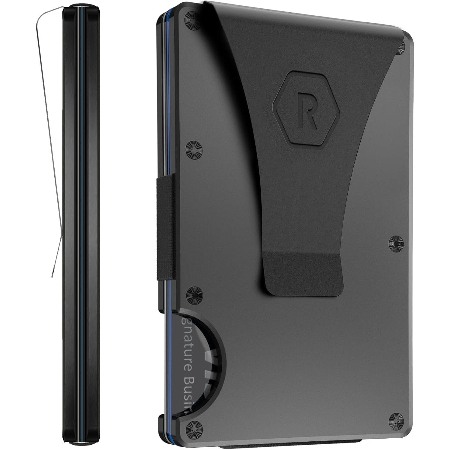 Ridge 10. GIFTS|ACCESSORIES - MENS ACCESSORIES - MENS WALLETS The Ridge Titanium GUNMETAL MONEY CLIP