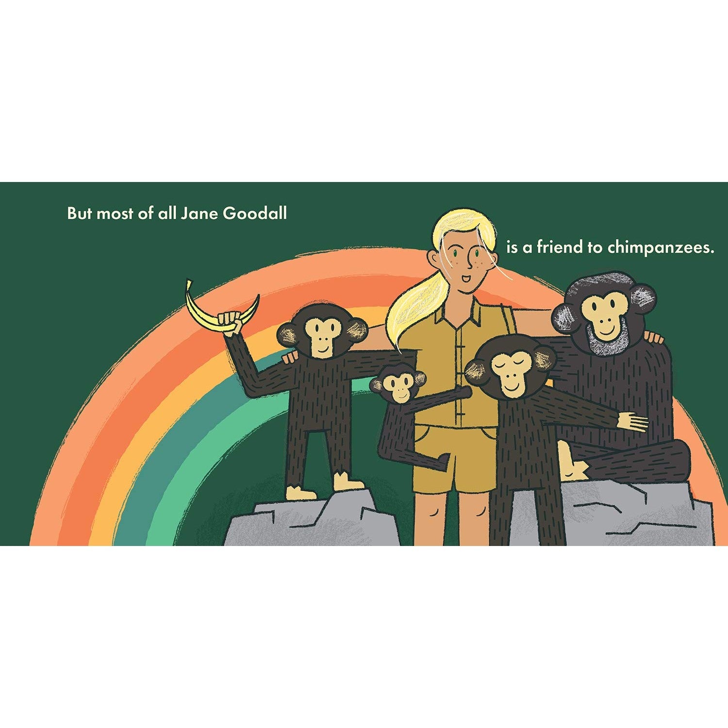 Gibbs Smith 10. GIFTS|ACCESSORIES - GIFT - BOOKS Little Naturalists | Jane Goodall