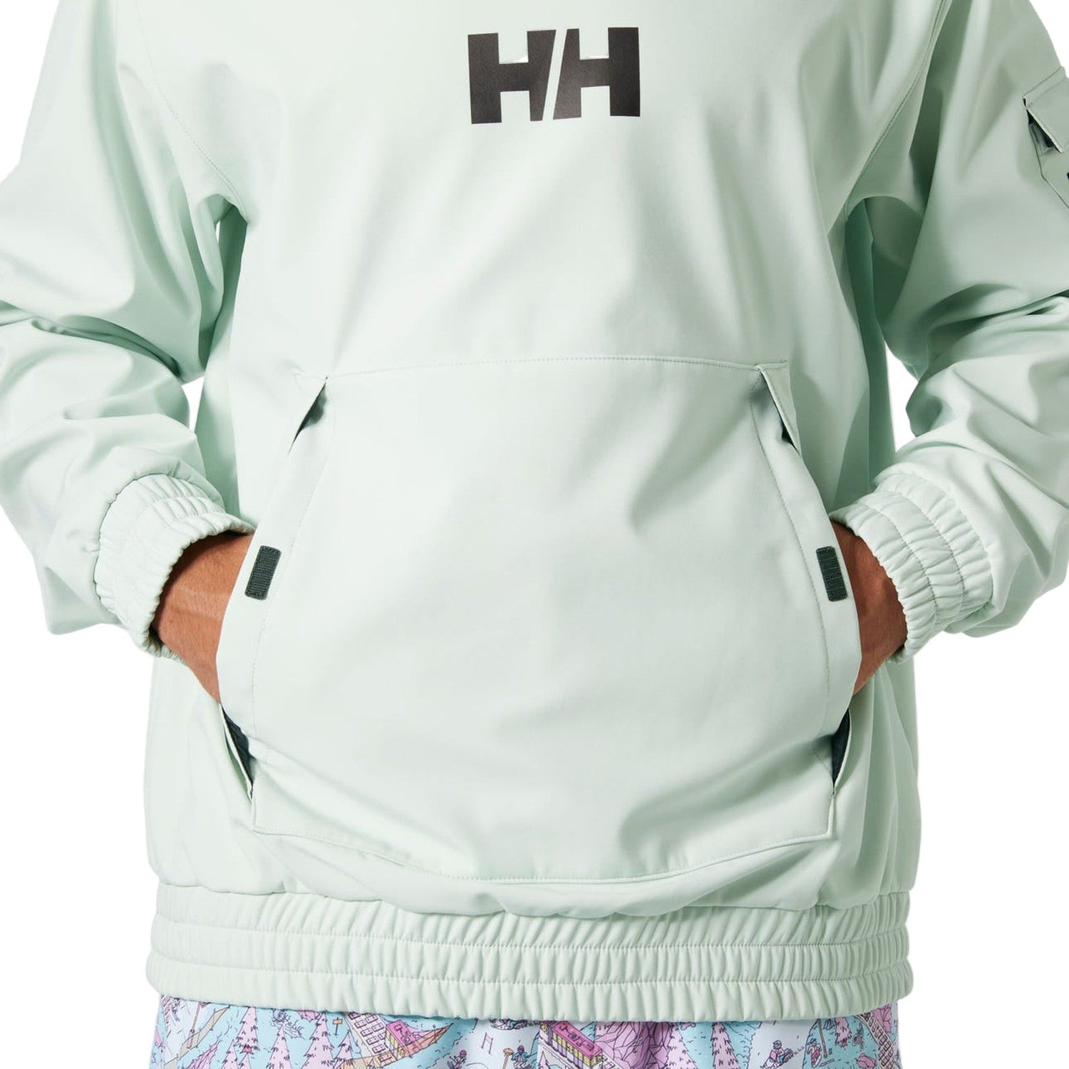 Helly Hansen 01. MENS APPAREL - MENS SKI - MENS SKI JACKETS Unisex ULLR™ D Ridable Hoodie 403 SEAFOAM