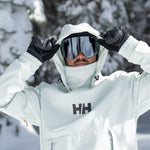 Helly Hansen 01. MENS APPAREL - MENS SKI - MENS SKI JACKETS Unisex ULLR™ D Ridable Hoodie 403 SEAFOAM
