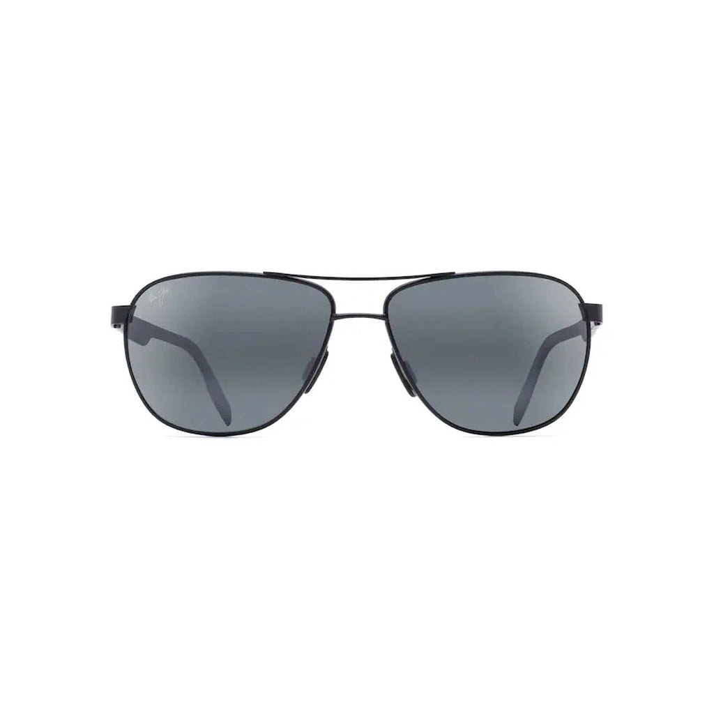 Men’s Castles Polarized Sunglasses Maui Jim - MATTE BLACK