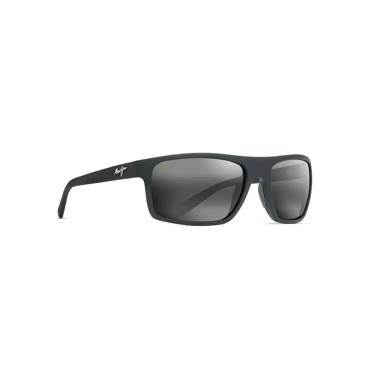 Maui Jim 07. EYEWEAR - SUNGLASSES - SUNGLASSES Byron Bay MATTE BLACK RUBBER NEUTRAL GREY