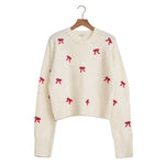 Z Supply 02. WOMENS APPAREL - WOMENS HOODIES|SWEATERS - WOMENS PO SWEATERS Women's Tie The Ribbon Sweater WRW WARM WHITE