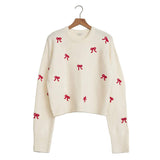 Z Supply 02. WOMENS APPAREL - WOMENS HOODIES|SWEATERS - WOMENS PO SWEATERS Women's Tie The Ribbon Sweater WRW WARM WHITE