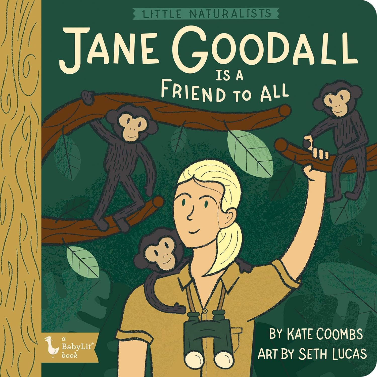 Gibbs Smith 10. GIFTS|ACCESSORIES - GIFT - BOOKS Little Naturalists | Jane Goodall