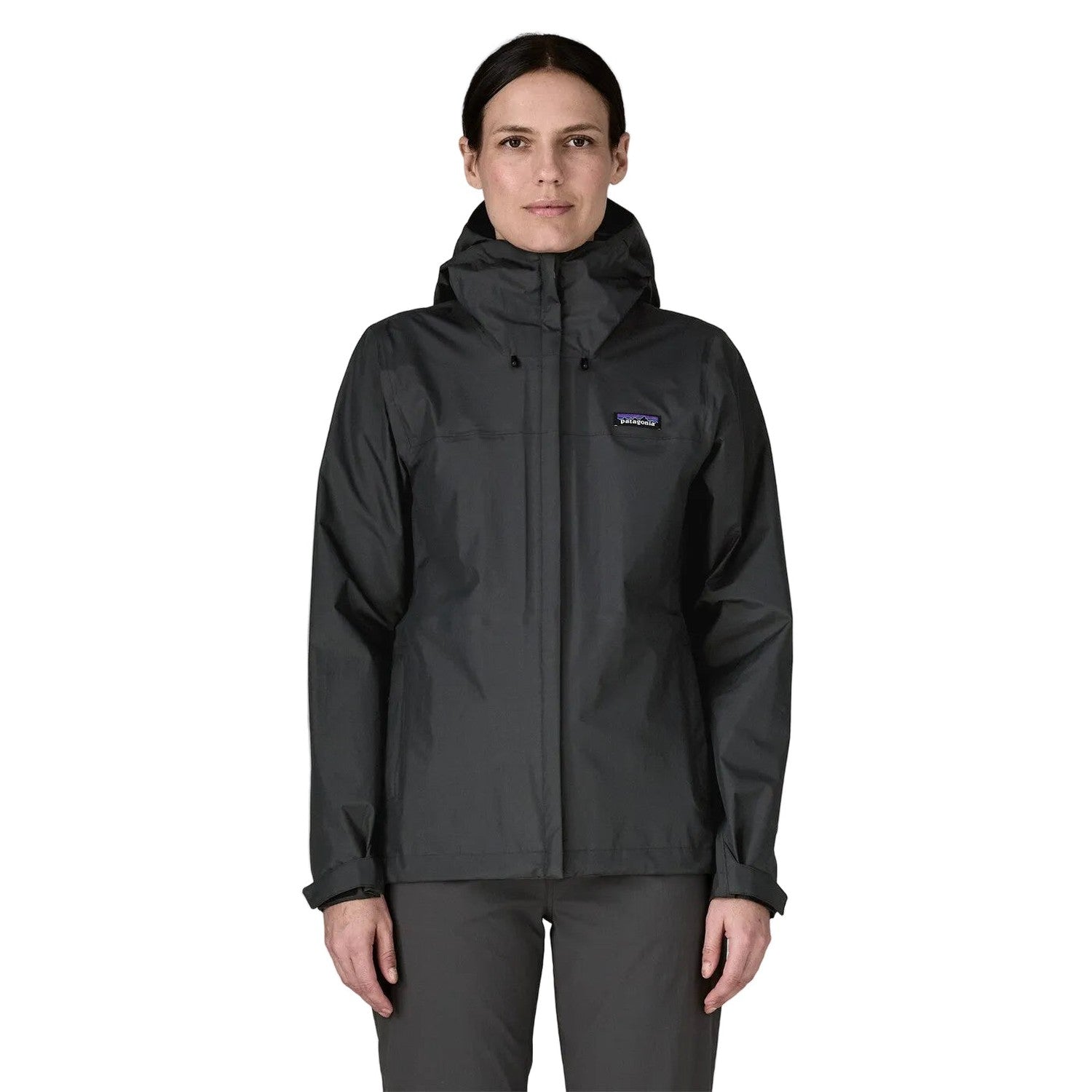 Patagonia 02. WOMENS APPAREL - WOMENS JACKETS - WOMENS JACKETS RAIN Women's Torrentshell 3L Jacket BLK BLACK