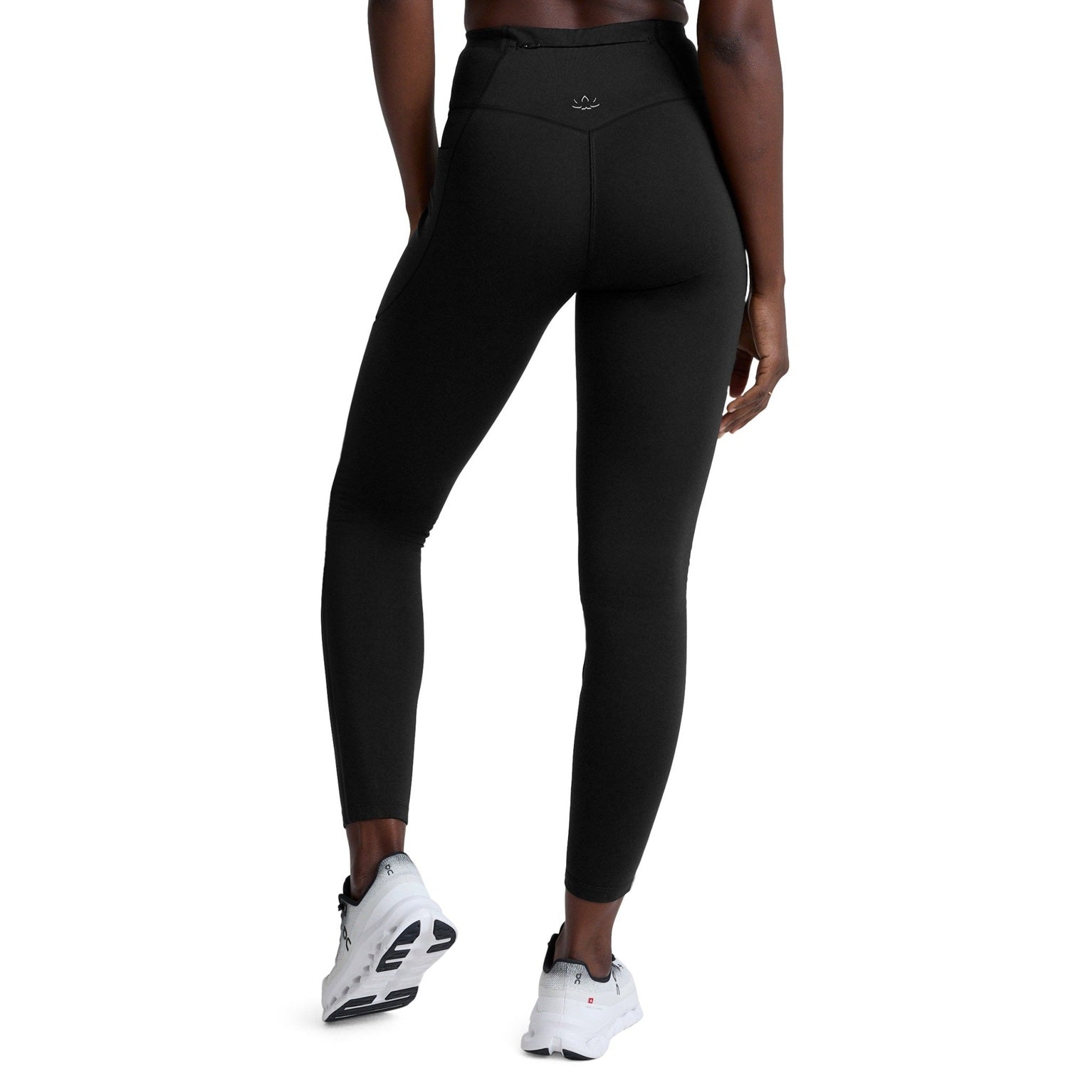 Beyond Yoga 02. WOMENS APPAREL - WOMENS PANTS - WOMENS PANTS LEGGINGS Women's Allure Zip Pocket Long Leggings BLACK