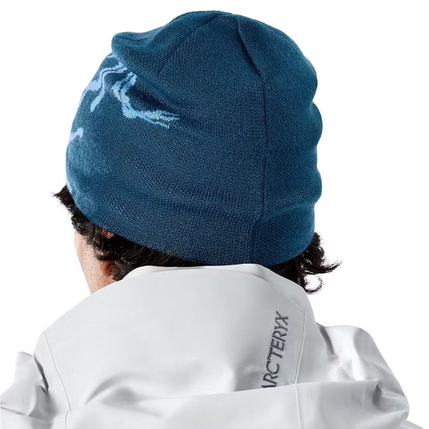 ARC'TERYX ネイビー　ニット帽　Bird Head Toque Bird Head Toque Beanie with Classic Logo and Recycled Polyester