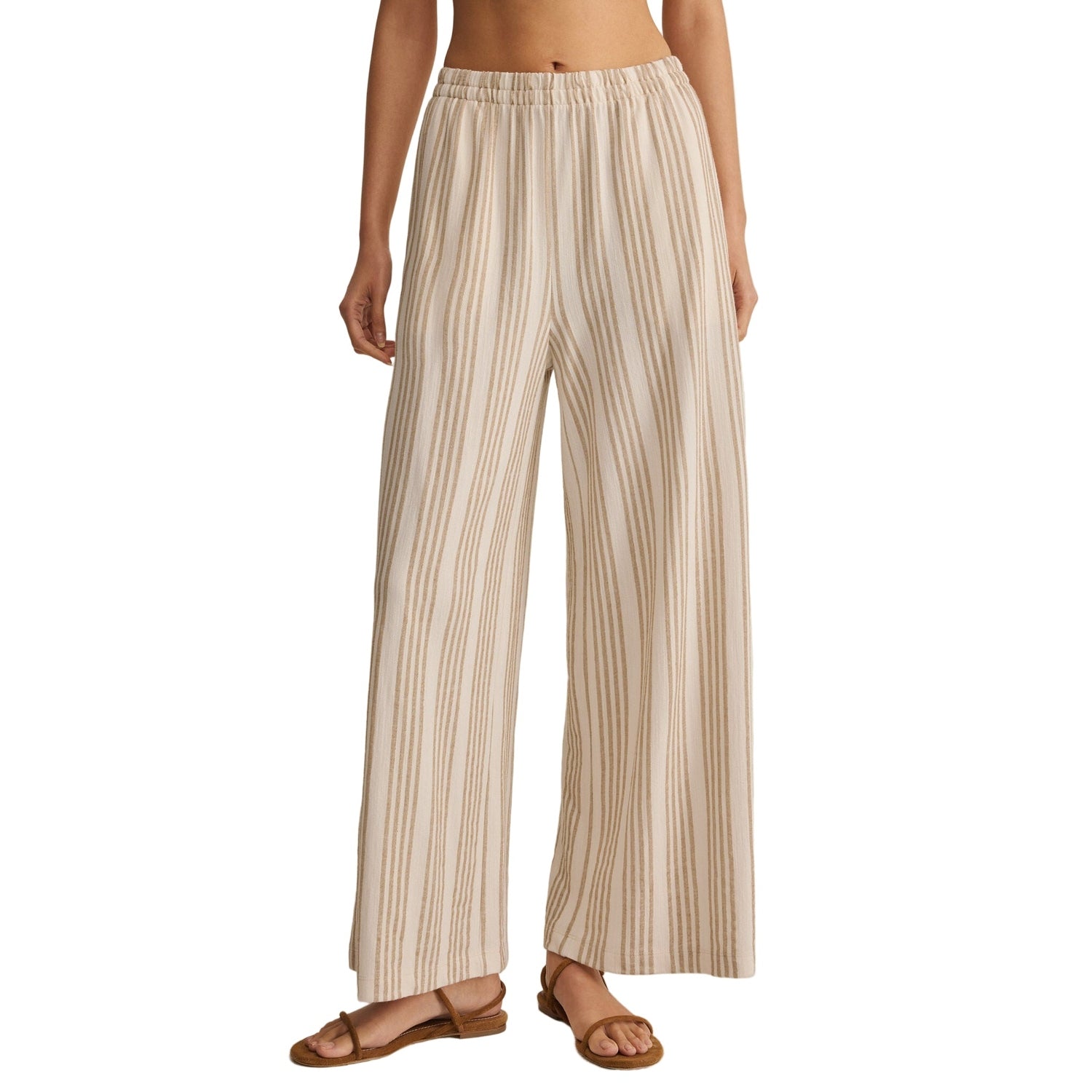 Women’s Scout Knit Striped Pant Z Supply - CUD CLOUD / XS