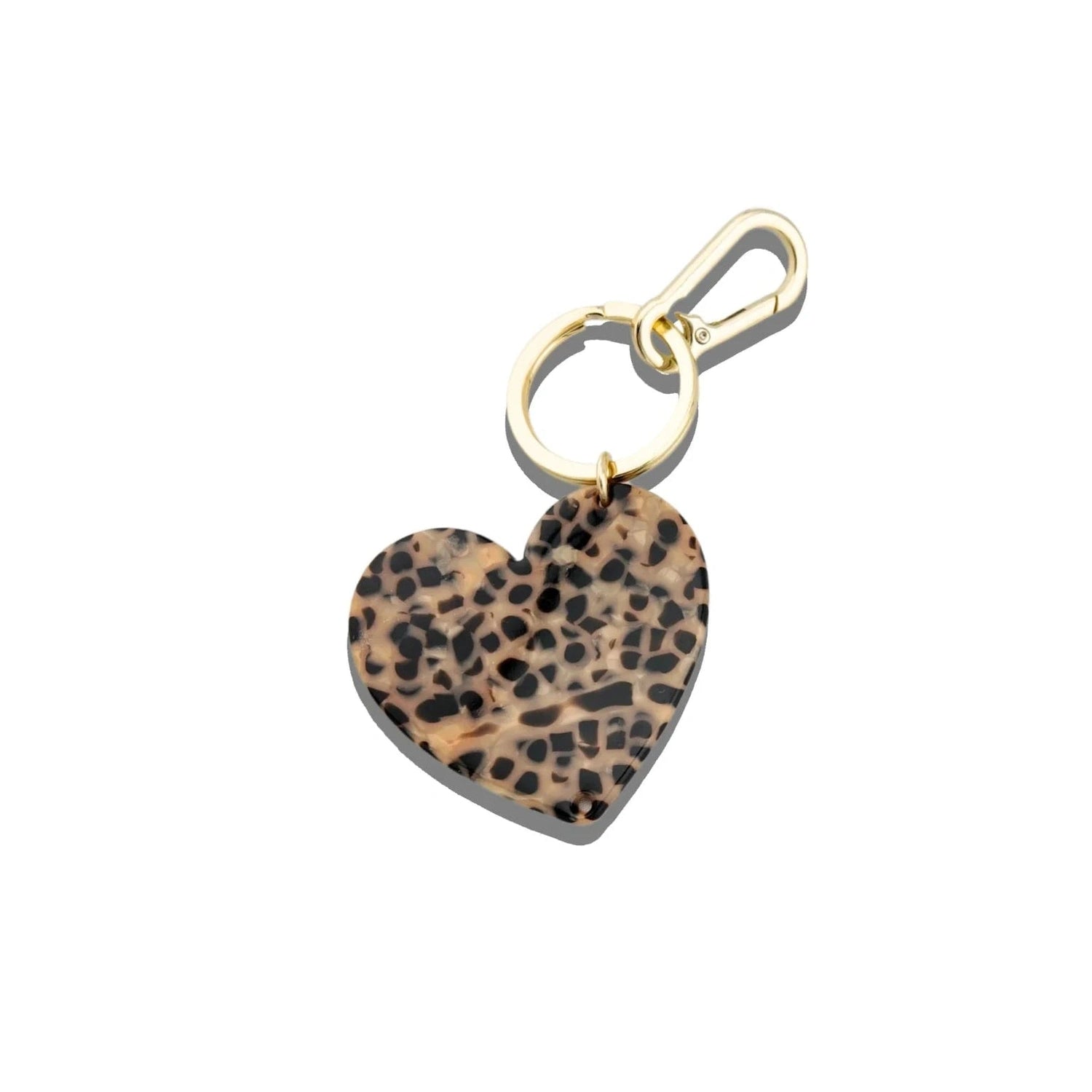 Solar Eclipse 10. GIFTS|ACCESSORIES - WOMENS ACCESSORIES - WOMENS HAIR ACCESSORIES Heart Bag Charm + Keychain BROWN