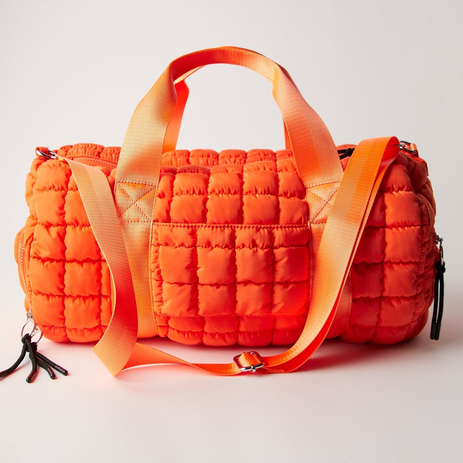 FP Movement 09. PACKS|LUGGAGE - PACK|CASUAL - WAIST|SLING|MESSENGER|PURSE Women's Quilted Duffle 8837 TANGERINE OS