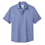 johnnie-O 01. MENS APPAREL - MENS SS SHIRTS - MENS SS BUTTON UP Men's Featherweight Patel Polo NAVY