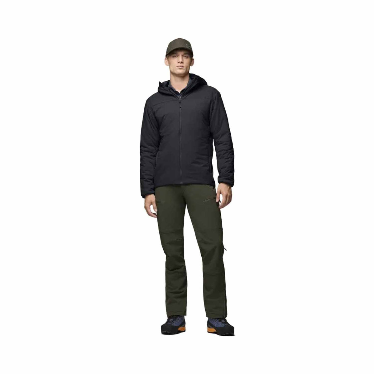 Men’s femund thermo60 Zip Hood Norrøna - CAVIAR BLACK / M