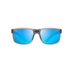 Maui Jim 07. EYEWEAR - SUNGLASSES - SUNGLASSES Pokowai Arch TRANSLUCENT MATTE GREY BLUE HAWAII