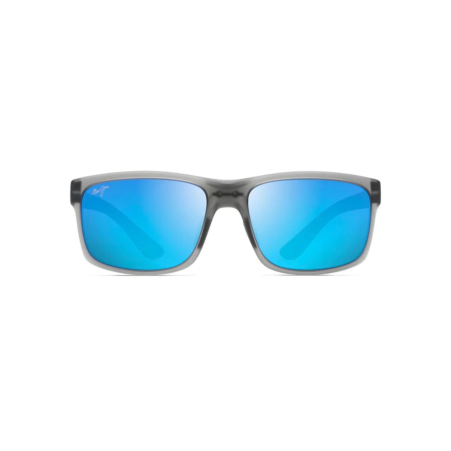 Maui Jim 07. EYEWEAR - SUNGLASSES - SUNGLASSES Pokowai Arch TRANSLUCENT MATTE GREY BLUE HAWAII