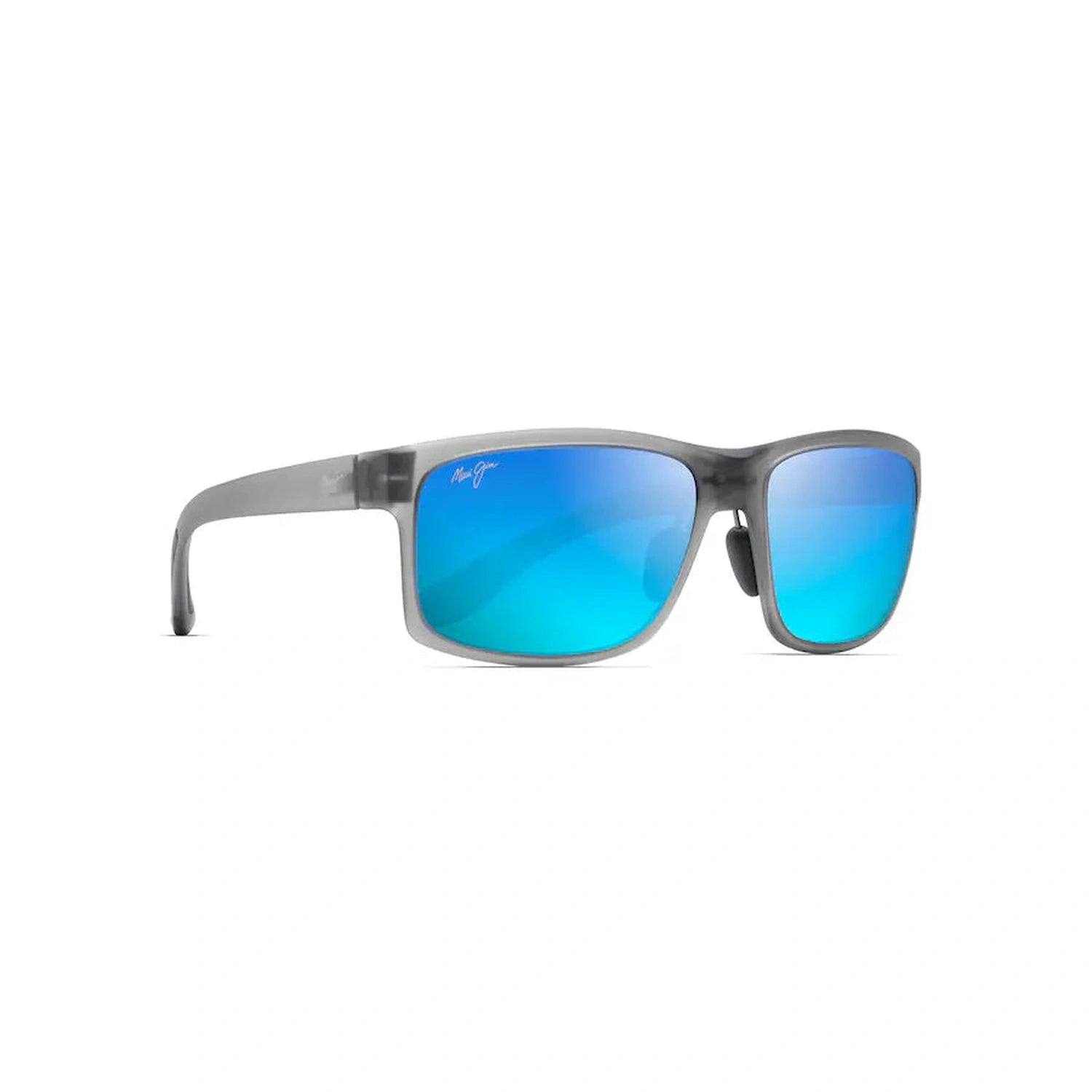 Maui Jim 07. EYEWEAR - SUNGLASSES - SUNGLASSES Pokowai Arch TRANSLUCENT MATTE GREY BLUE HAWAII