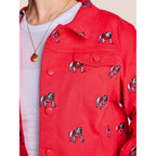 Women’s The Tailgate Twill Logo Jacket Stewart Simmons