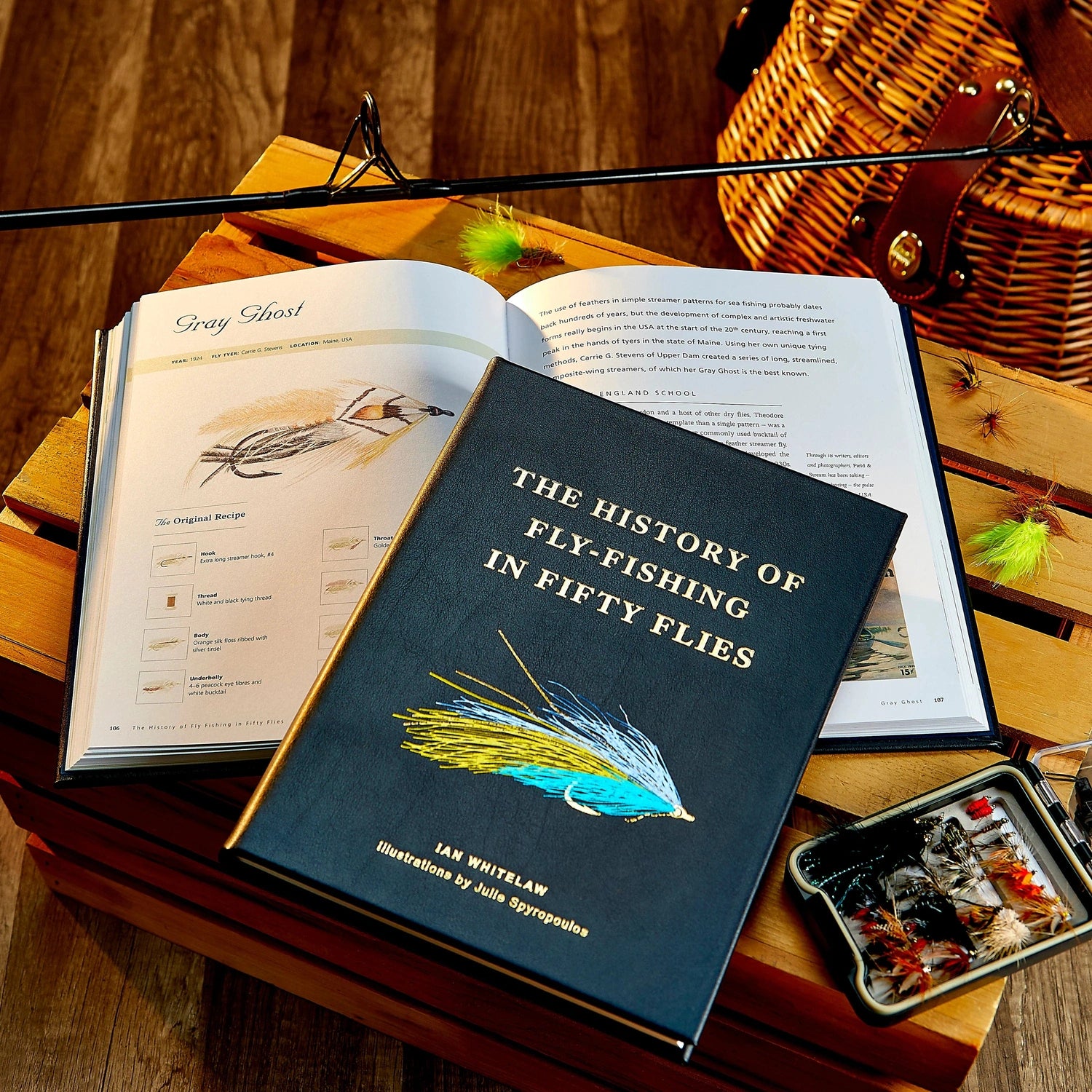 Abrams 10. GIFTS|ACCESSORIES - GIFT - BOOKS The History of Fly Fishing in Fifty Flies