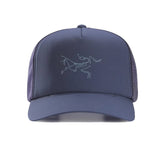 Arc'teryx 11. HATS - HATS BILLED - HATS BILLED Bird Trucker Curved Brim Hat 01280 BLACK SAPPHIRE OS