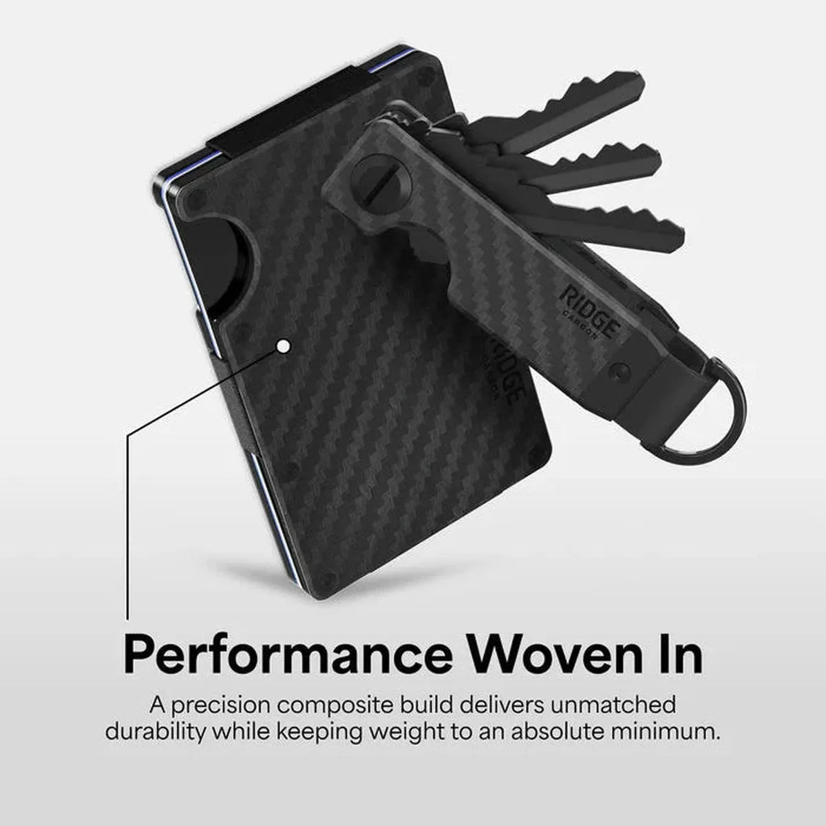 Ridge 2.0 Carbon Fiber - 3K WEAVE / CASH STRAP