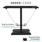 HOOKS! CORE - Ring Toss Game With Built-In Scoring Craggy