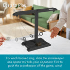 HOOKS! CORE - Ring Toss Game With Built-In Scoring Craggy