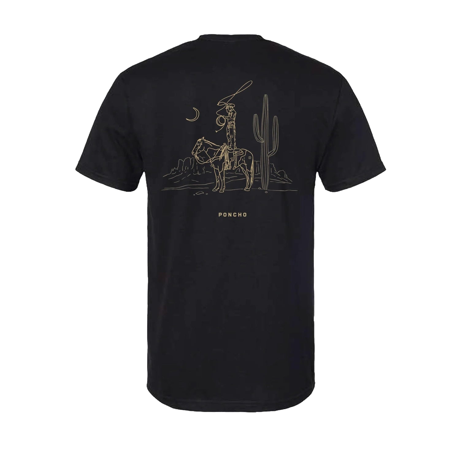 Men's T-Shirt Poncho