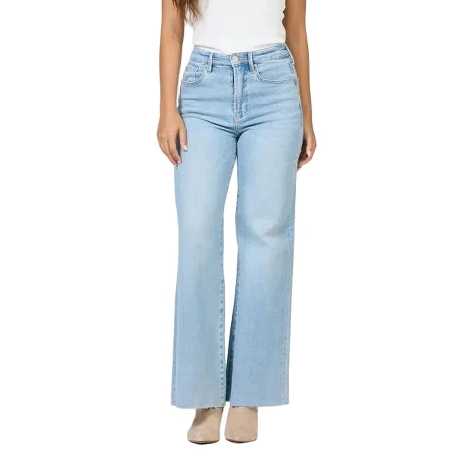 Dear John Denim 02. WOMENS APPAREL - WOMENS PANTS - WOMENS PANTS CASUAL Women's Fiona Super High Rise Wide Leg Jeans MIRNY