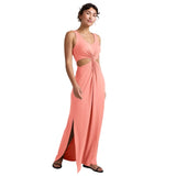 Women’s Maxi Around The World Front Twist Dress Beyond Yoga