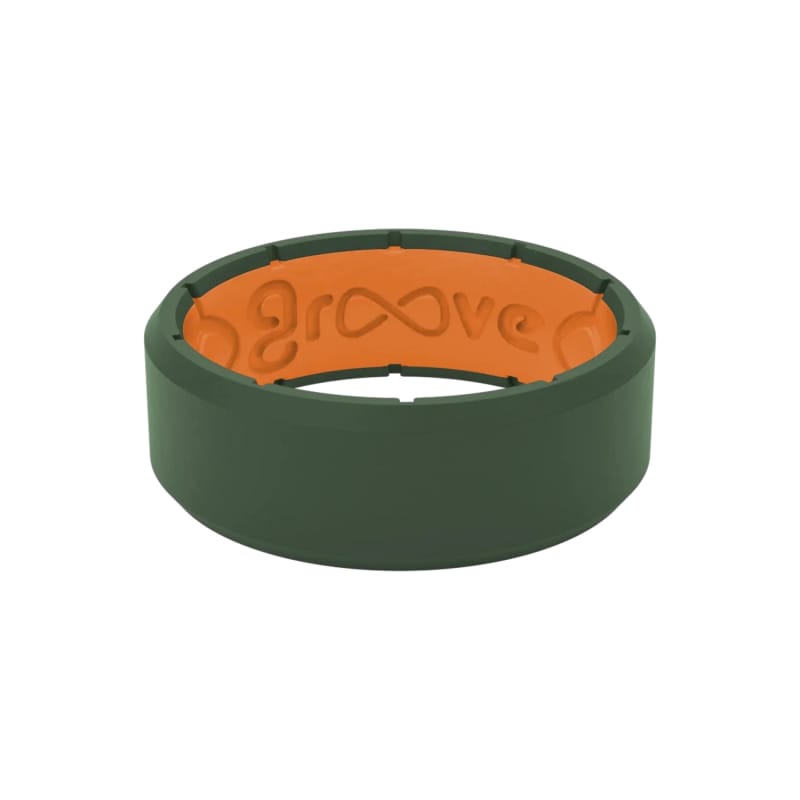 Groove Life 10. GIFTS|ACCESSORIES - MENS ACCESSORIES - MENS JEWELRY Groove Life Edge Ring MOSS GREEN