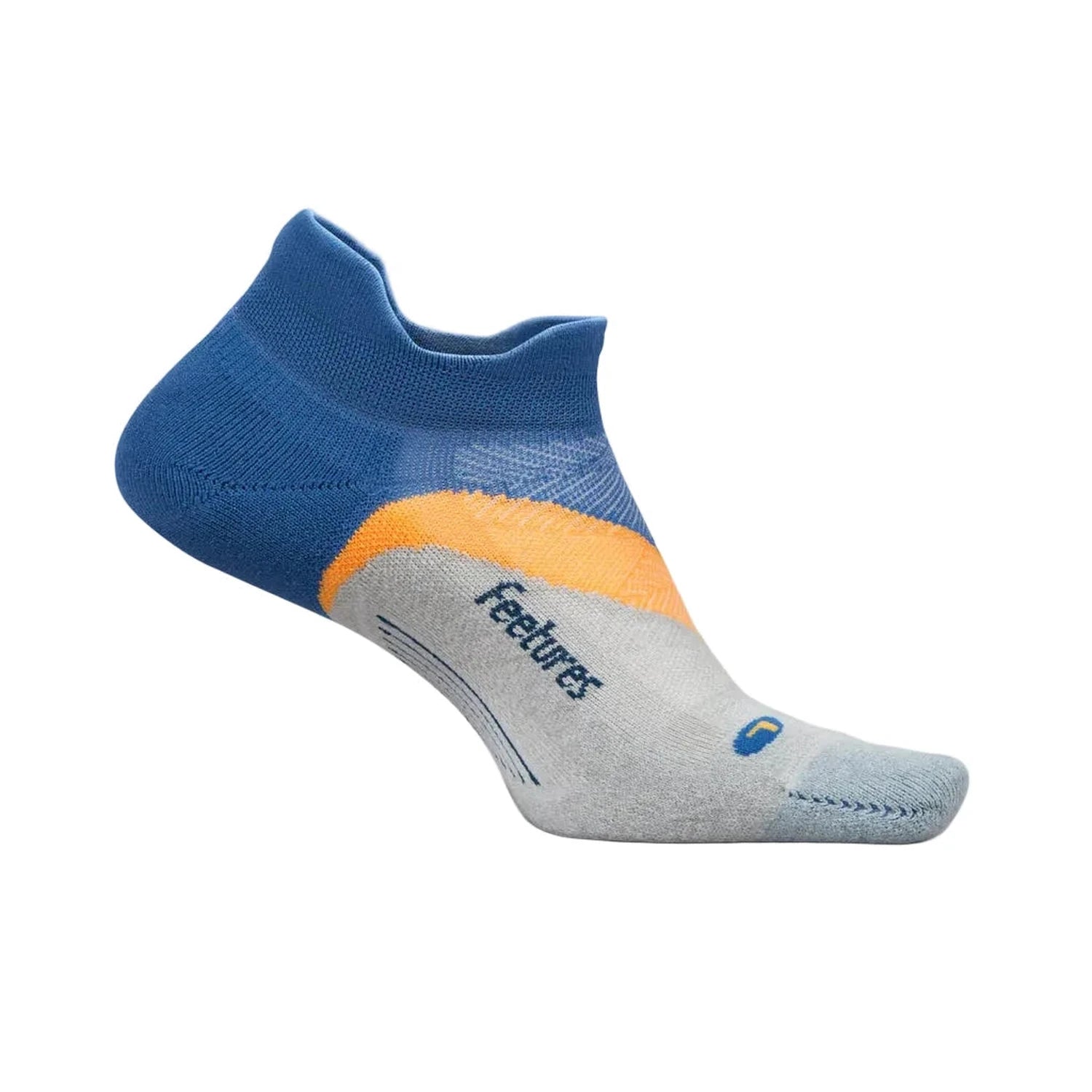 Feetures 06. SOCKS - MENS SOCKS - MENS SOCKS LOW Elite Light Cushion Tab RALLY BLUE