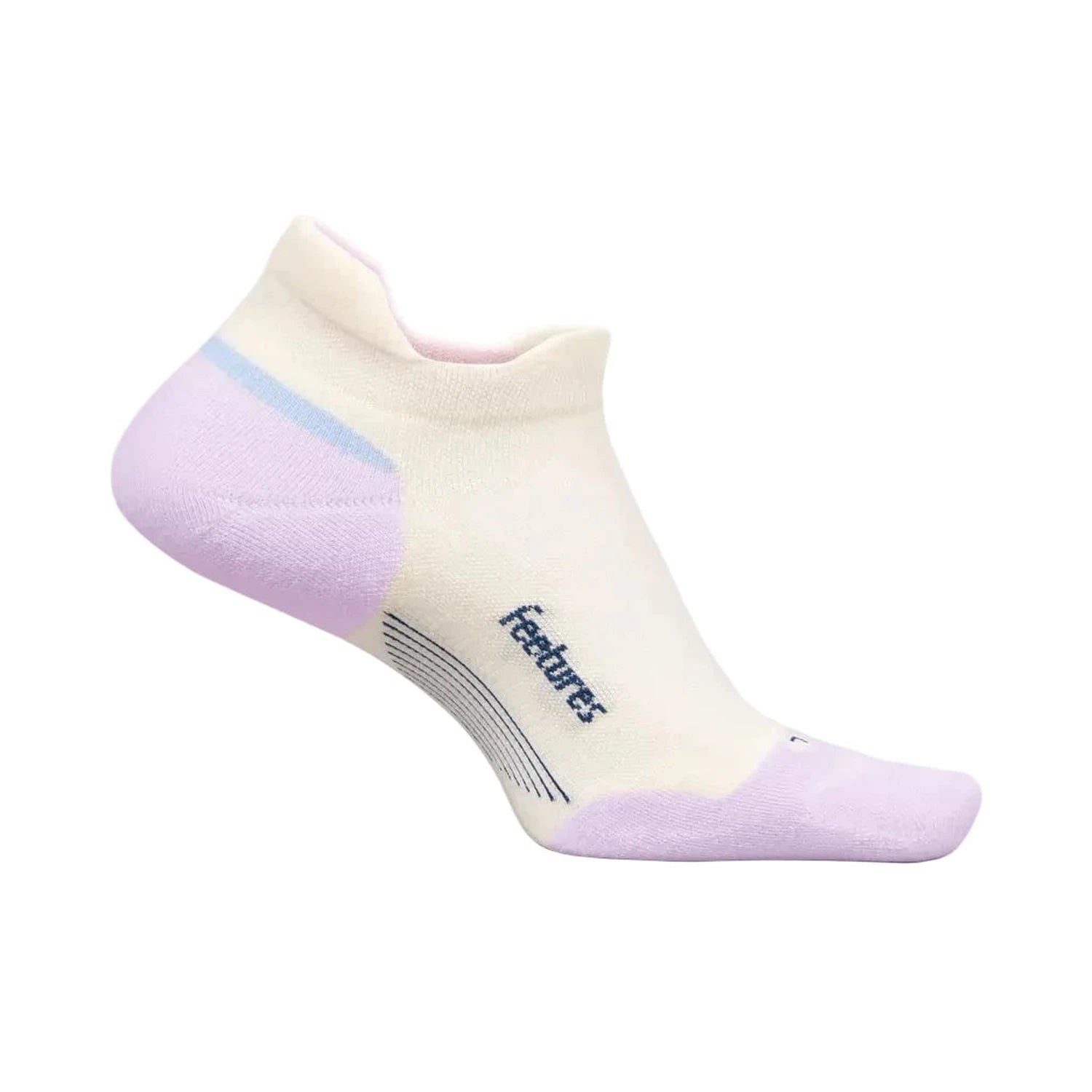 Feetures 06. SOCKS - MENS SOCKS - MENS SOCKS LOW Elite Max Cushion Tab LILAC BREEZE