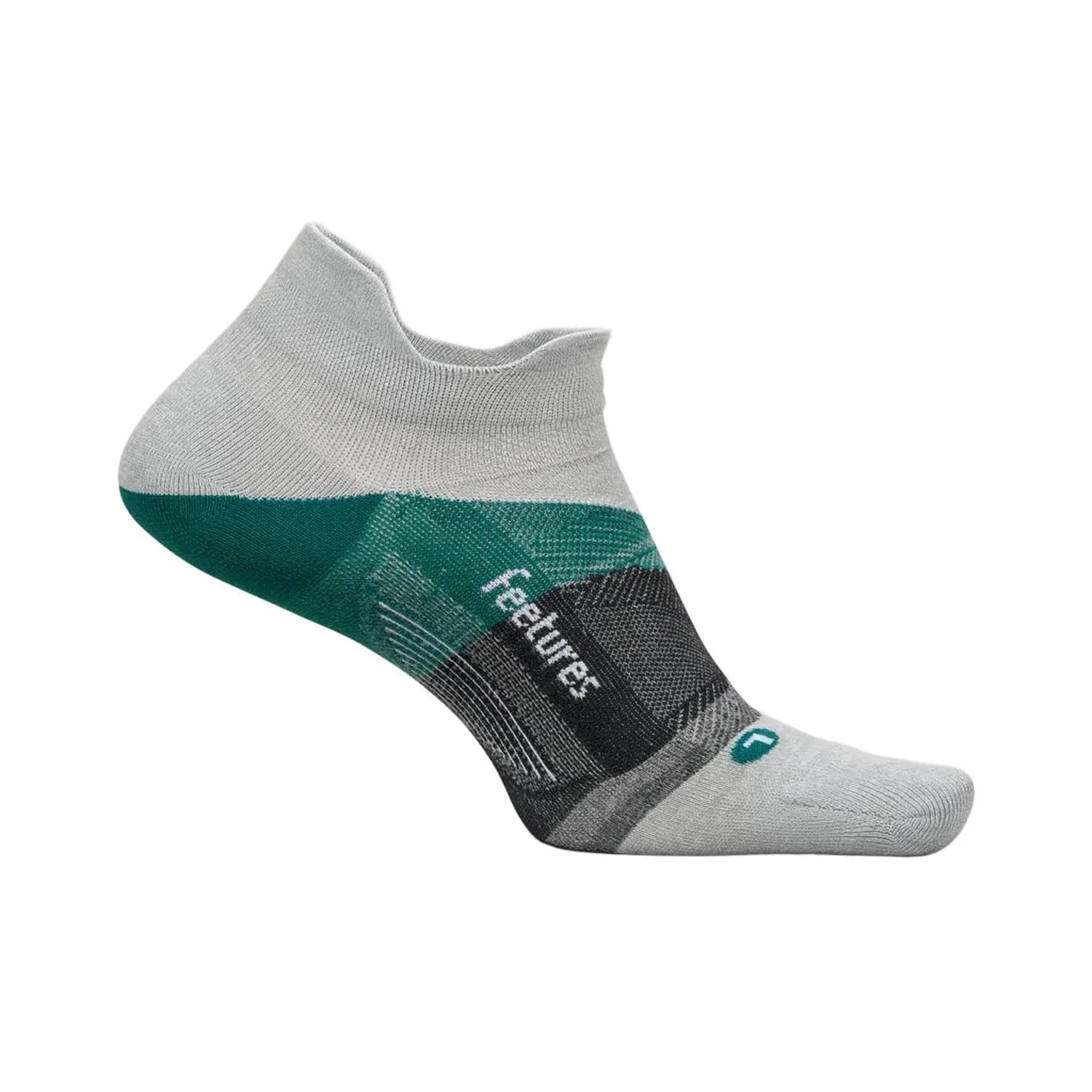 Feetures 06. SOCKS - MENS SOCKS - MENS SOCKS LOW Elite Ultra Light Tab STONE IVY