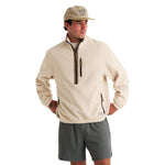 Ashridge Fleece Half Zip Free Fly Apparel - FRENCH OAK / S