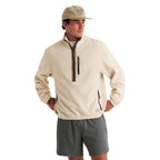 Ashridge Fleece Half Zip Free Fly Apparel - FRENCH OAK / S