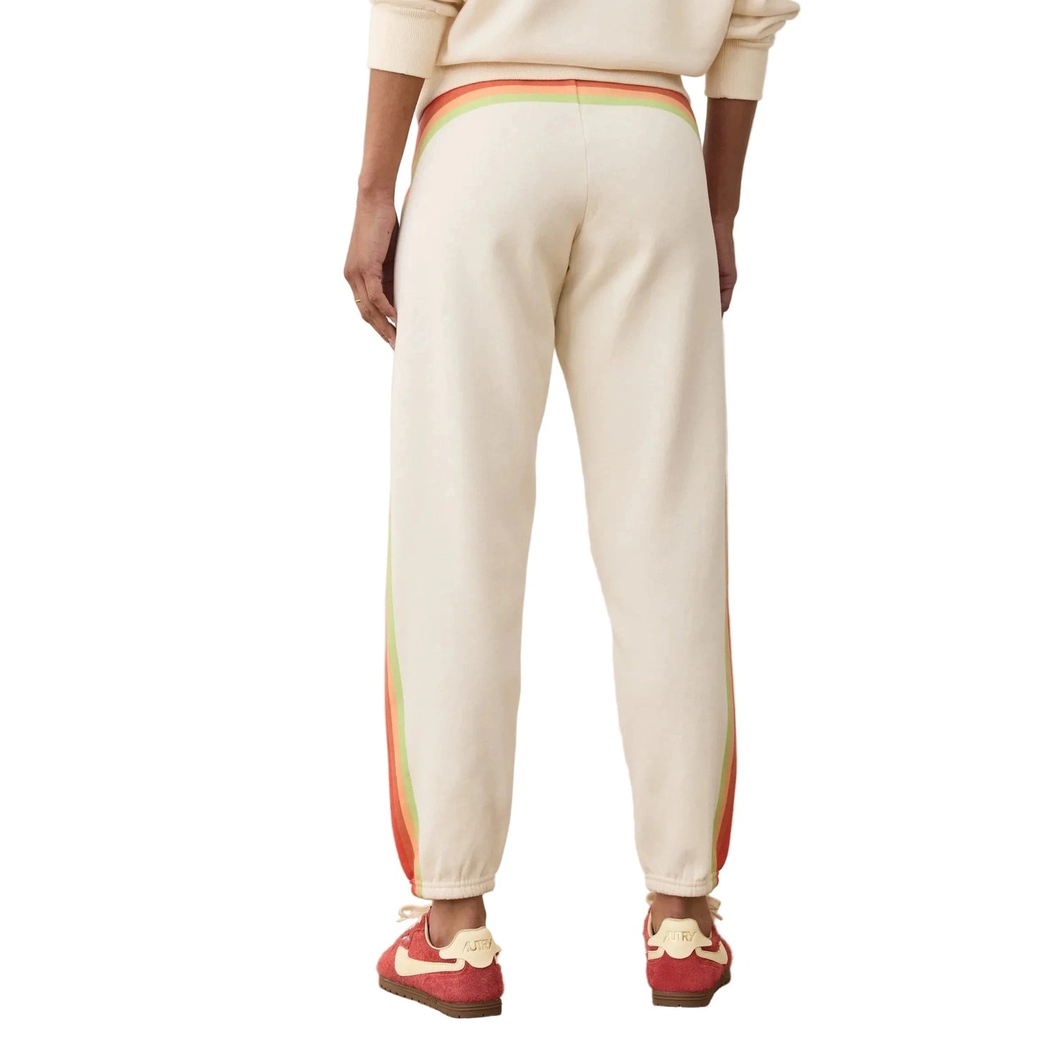 Marine Layer 02. WOMENS APPAREL - WOMENS PANTS - WOMENS PANTS LOUNGE Women's Cloud 9 Fleece Sweatpants ANT WHITE