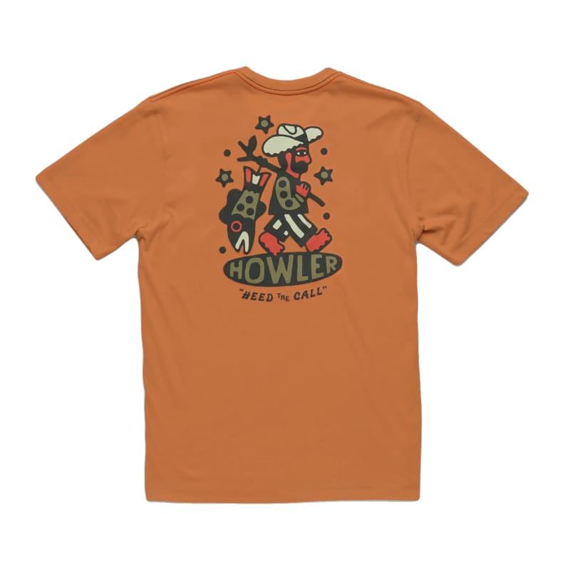 Howler Bros 25. T-SHIRTS - SS TEE Men's Select Pocket Tee TRAVELIN' LIGHT | ADOBE